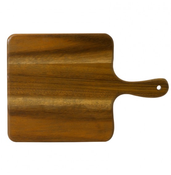 Acacia Wood Square Handled Board